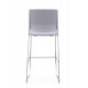 Verse Shell Skid Base Bar Stool